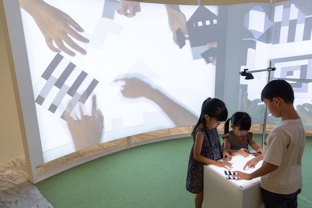 空間的一堂課；點線面；臺北市立美術館；展覽；建築
