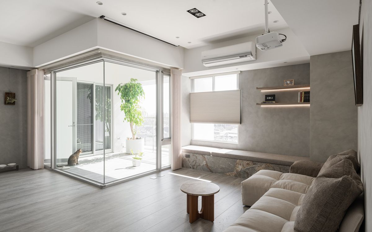 客廳解構潮流宅；去客廳化設計；家具軟裝；住宅；室內設計；室內設計