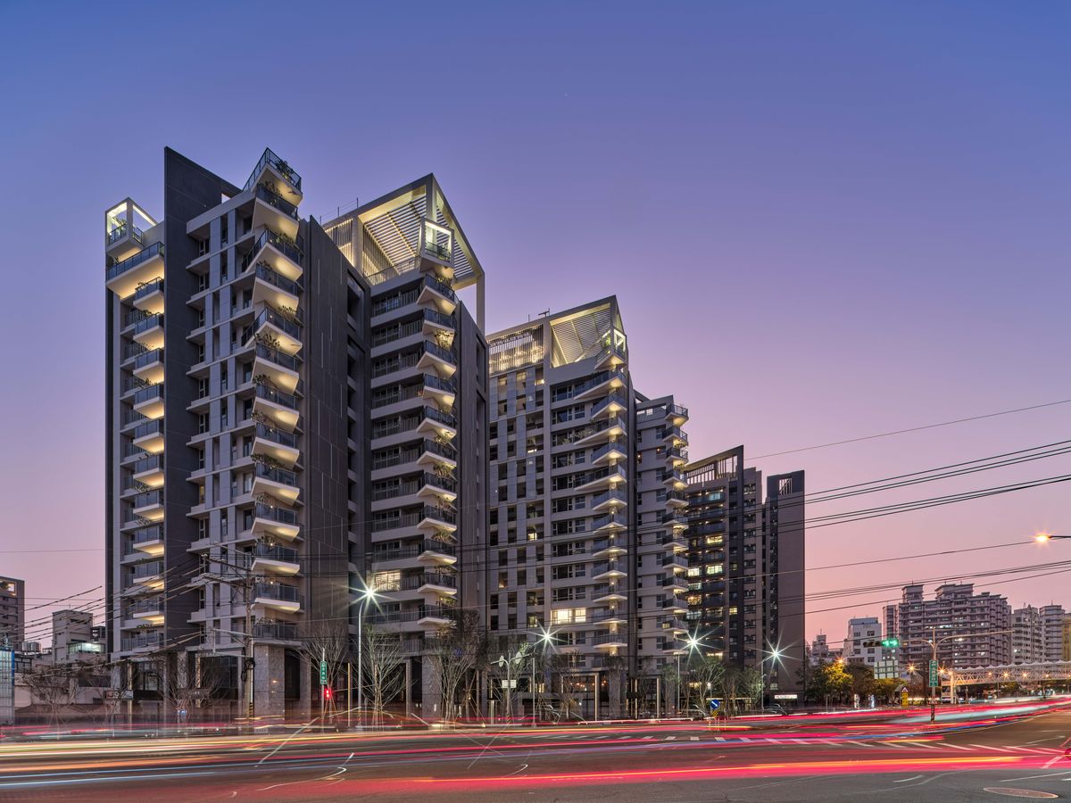 張景堯聯合建築師事務所；時光嶼；建築設計；集合住宅；