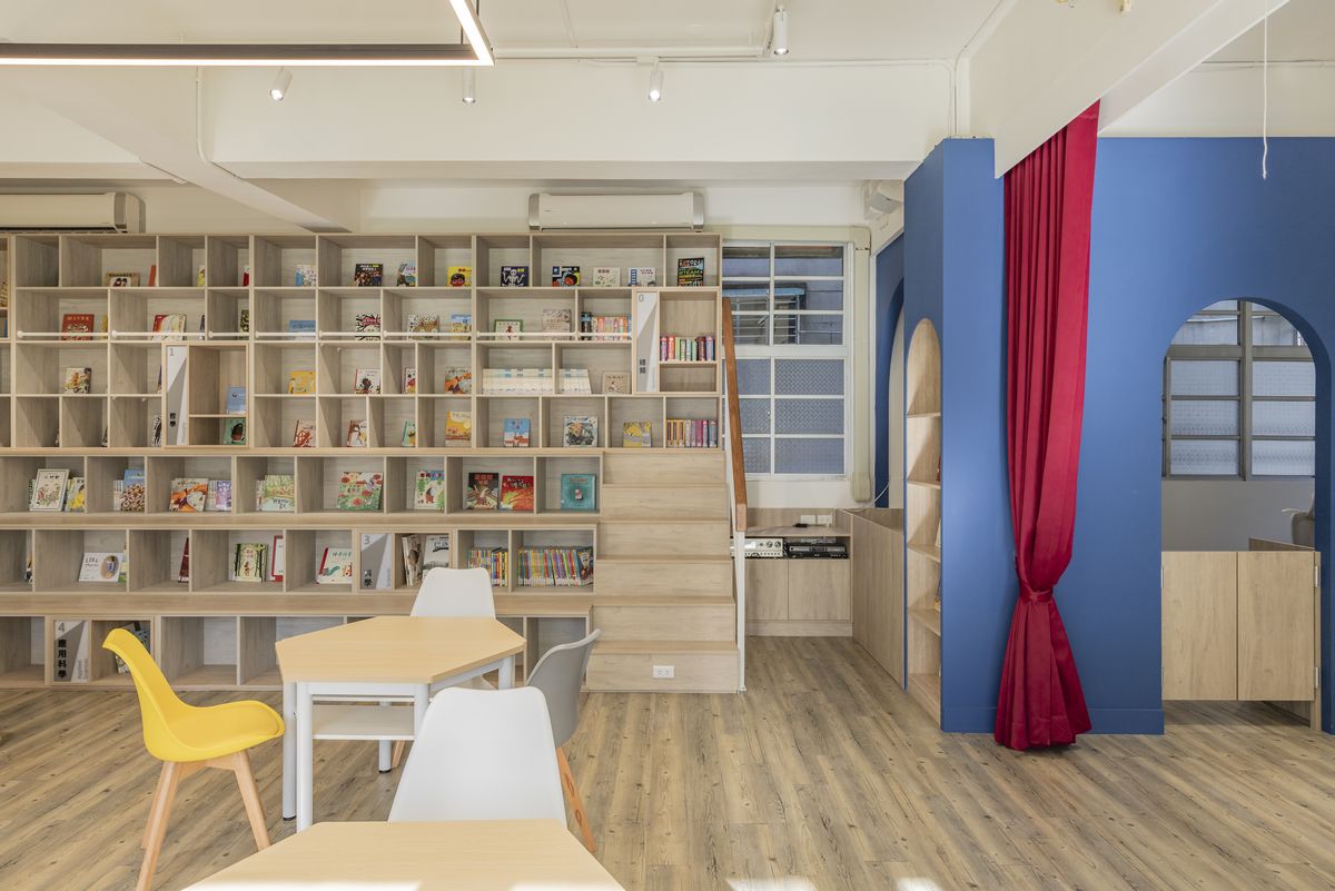 3+2 Design Studio；學校；圖書館；室內設計